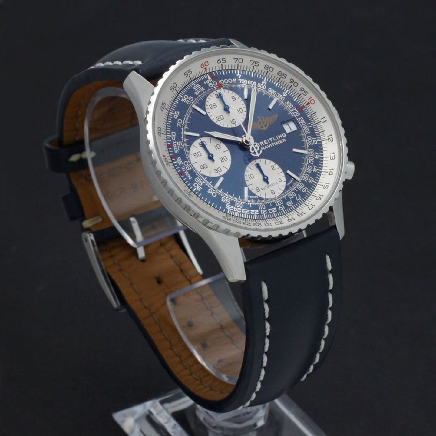 Breitling Old Navitimer A13322 (1999) - Blauw wijzerplaat 41mm Staal (4/7)