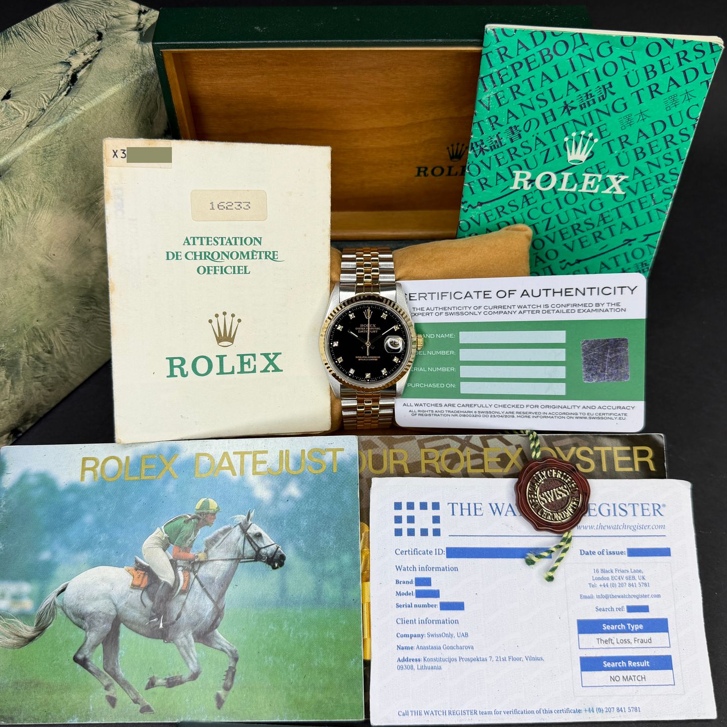 Rolex Datejust 36 16233 - (3/8)
