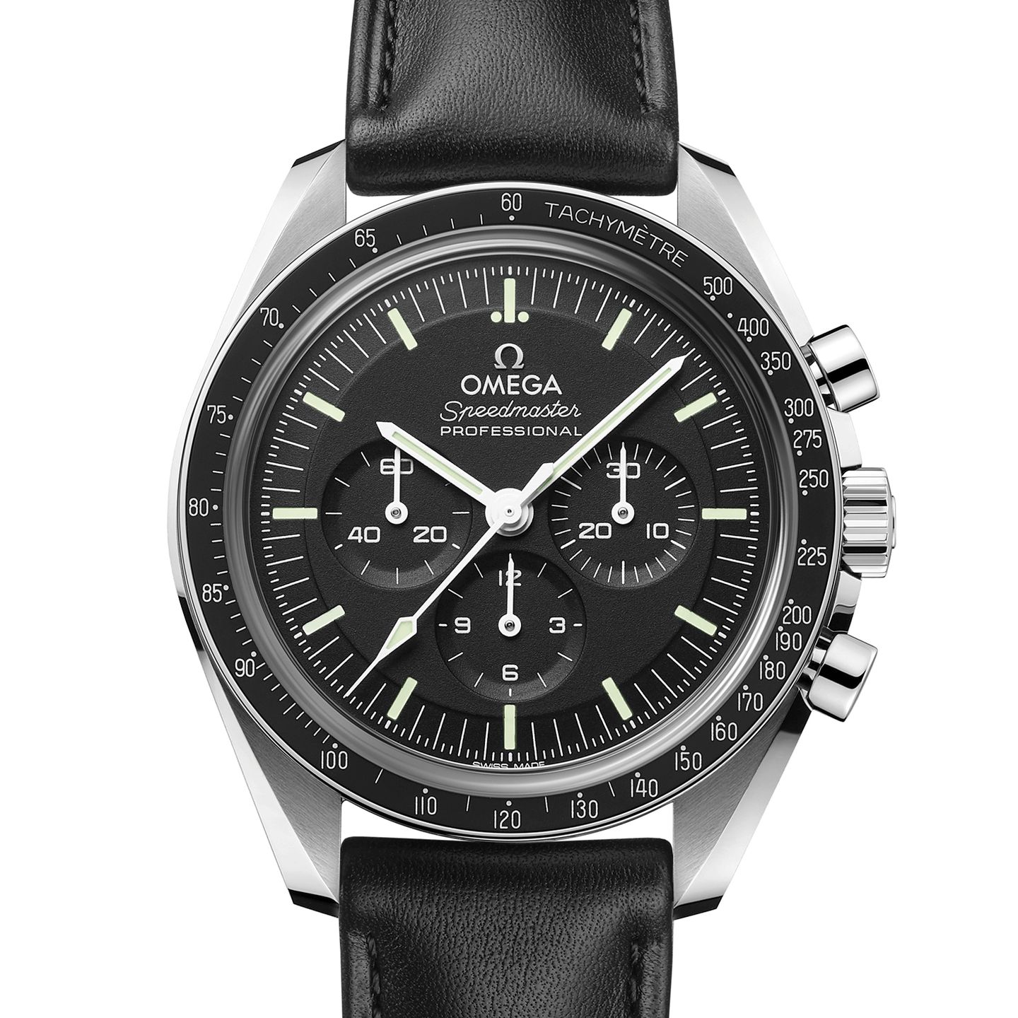 Omega Speedmaster Professional Moonwatch 310.32.42.50.01.002 (2024) - Zwart wijzerplaat 42mm Staal (1/8)