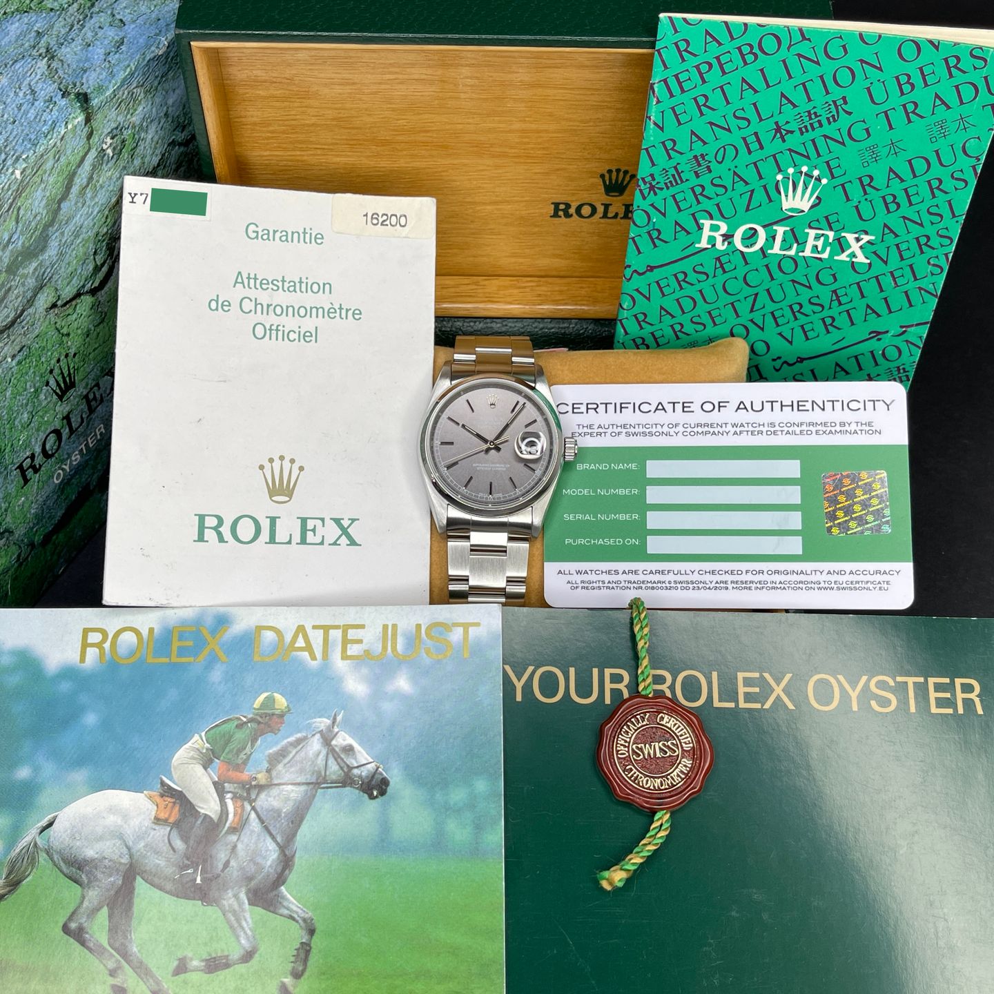 Rolex Datejust 36 16200 (2002) - 36mm Staal (2/8)