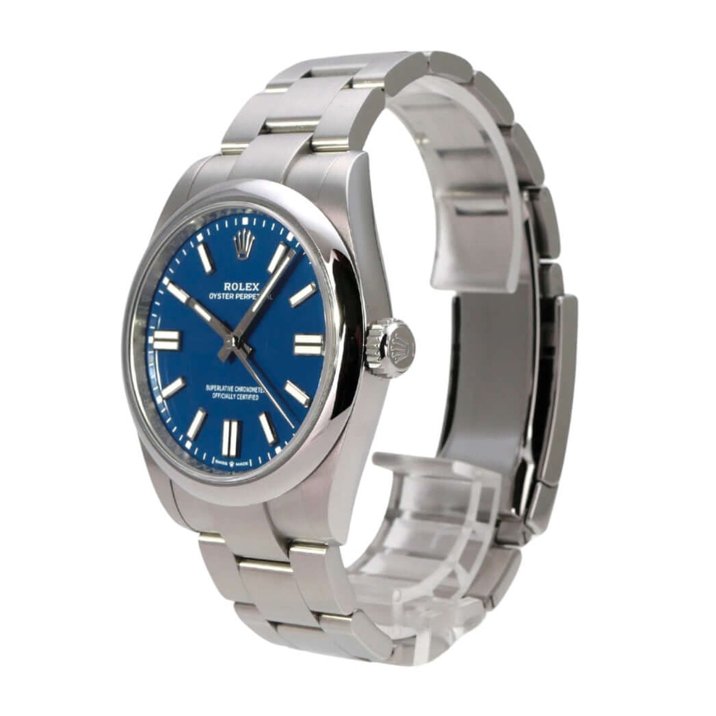 Rolex Oyster Perpetual 41 134300 (2026) - Purple dial 41 mm Steel case (3/8)