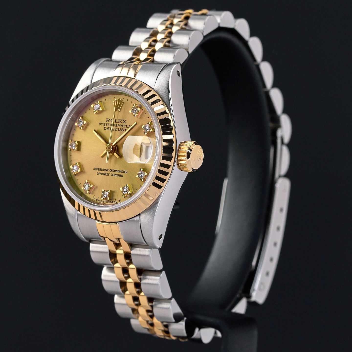 Rolex Lady-Datejust 69173 (1988) - 26mm Goud/Staal (4/8)