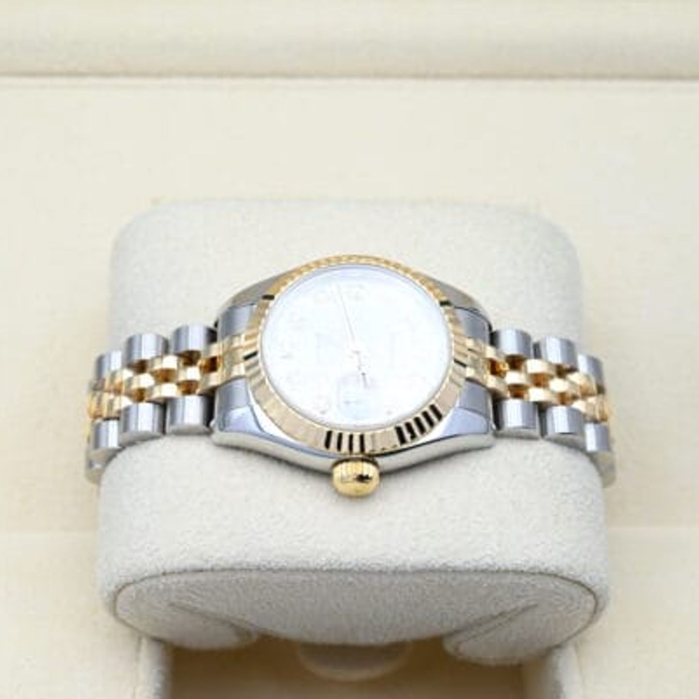 Rolex Lady-Datejust 179173 (2006) - White dial 26 mm Gold/Steel case (4/7)