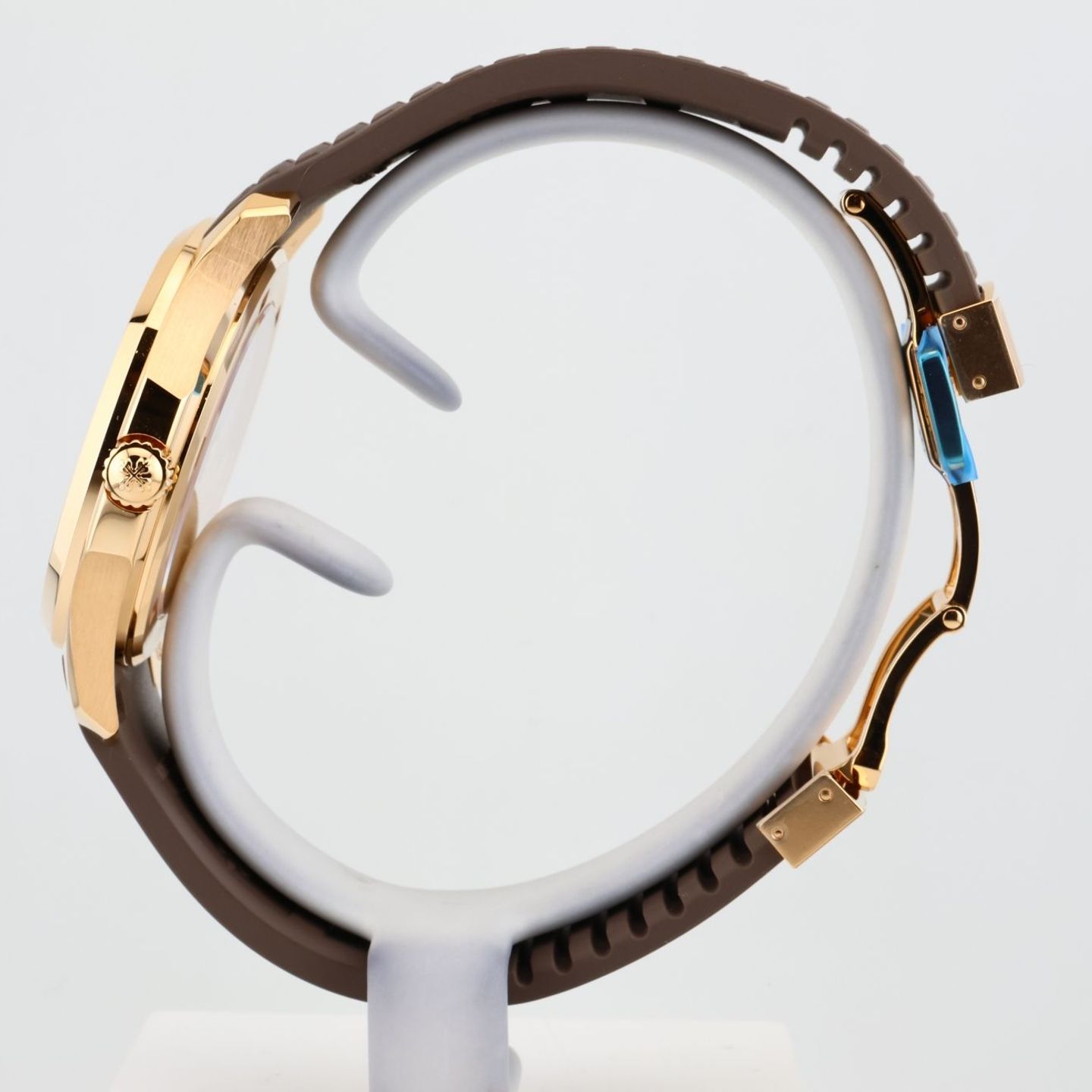 Patek Philippe Aquanaut 5268/200R-010 (2026) - Bruin wijzerplaat 38mm Roségoud (4/8)