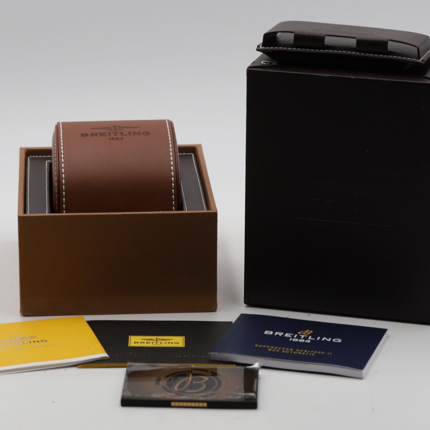 Breitling Superocean Heritage II 46 AB2020121B1A1 (Unknown (random serial)) - Black dial 46 mm Steel case (8/8)