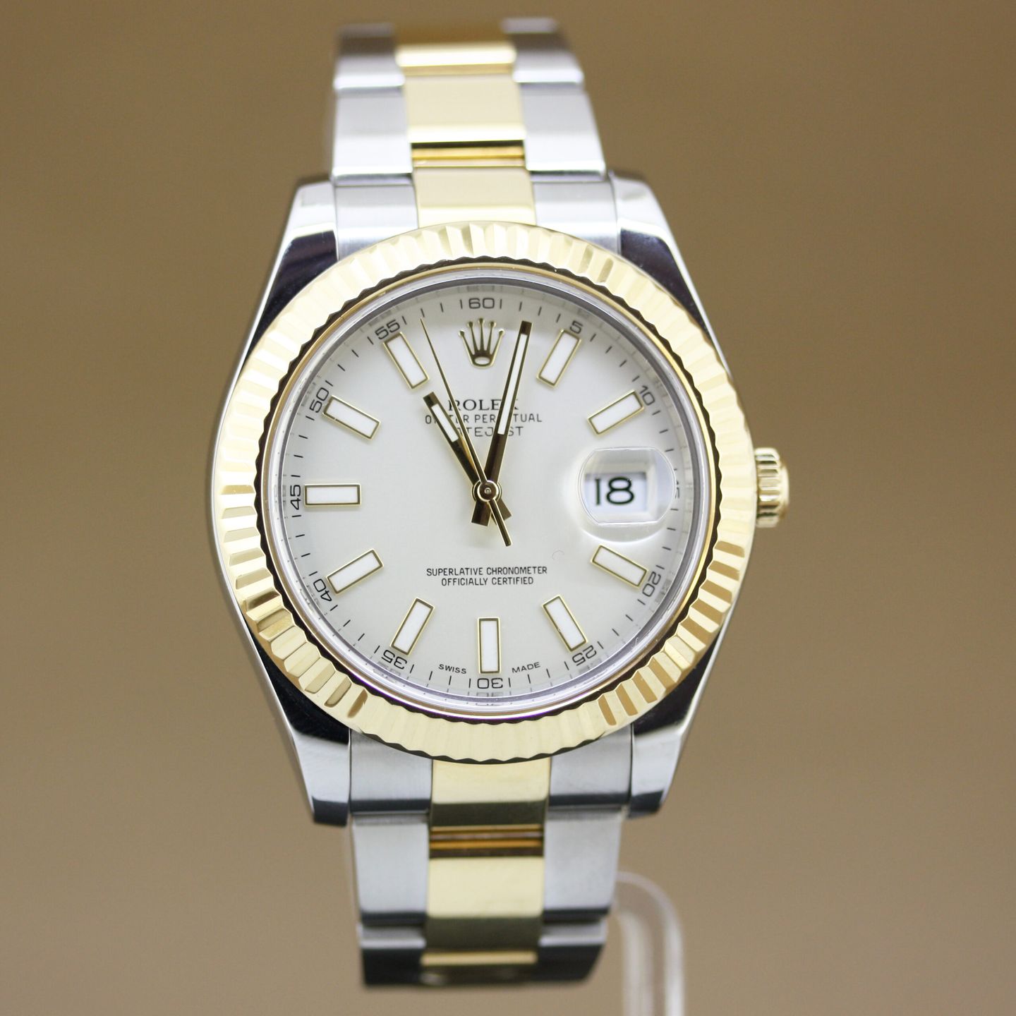 Rolex Datejust II 116333 (2015) - 41 mm Gold/Steel case (3/8)
