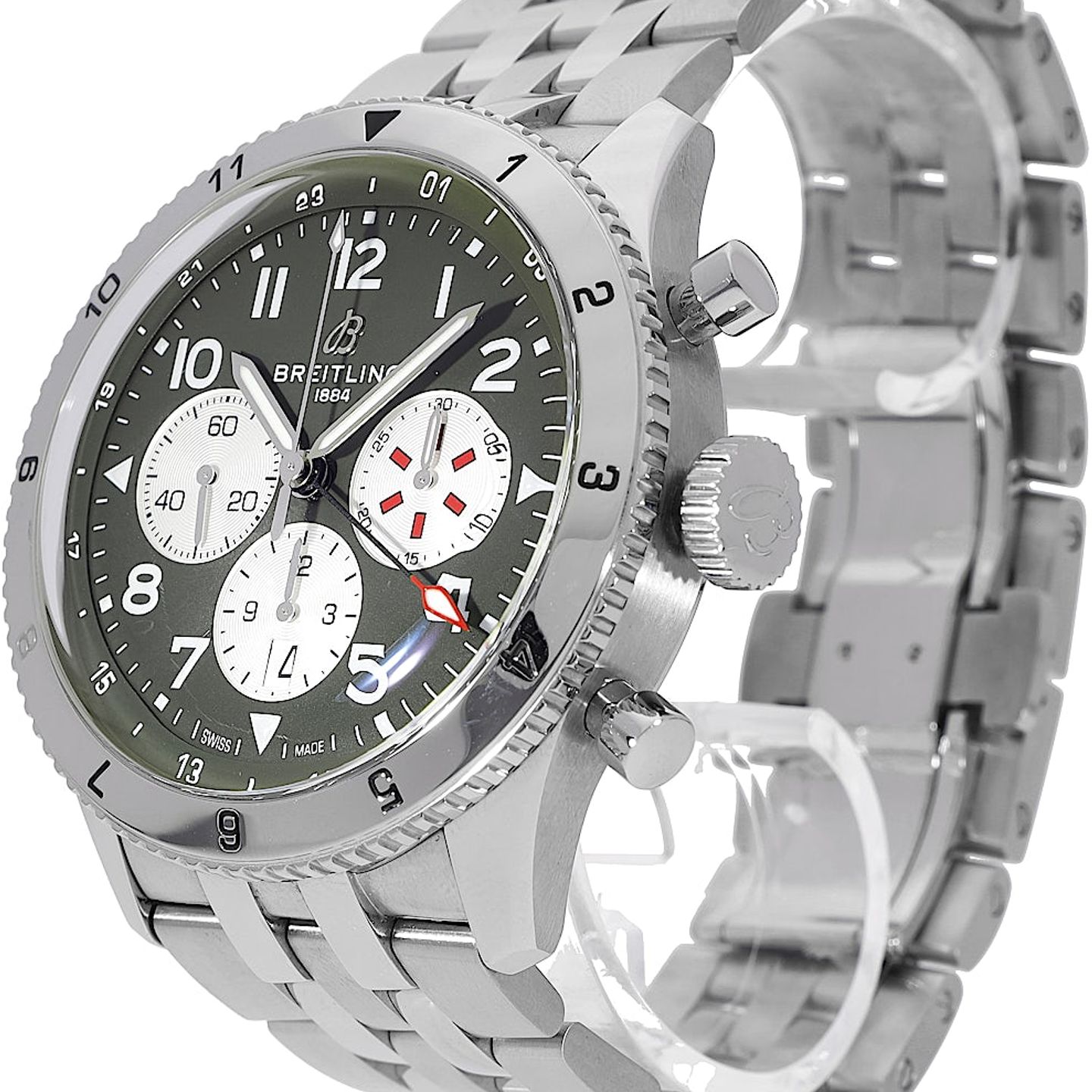 Breitling Super Avi AB0445 (Unknown (random serial)) - 46 mm Steel case (3/5)