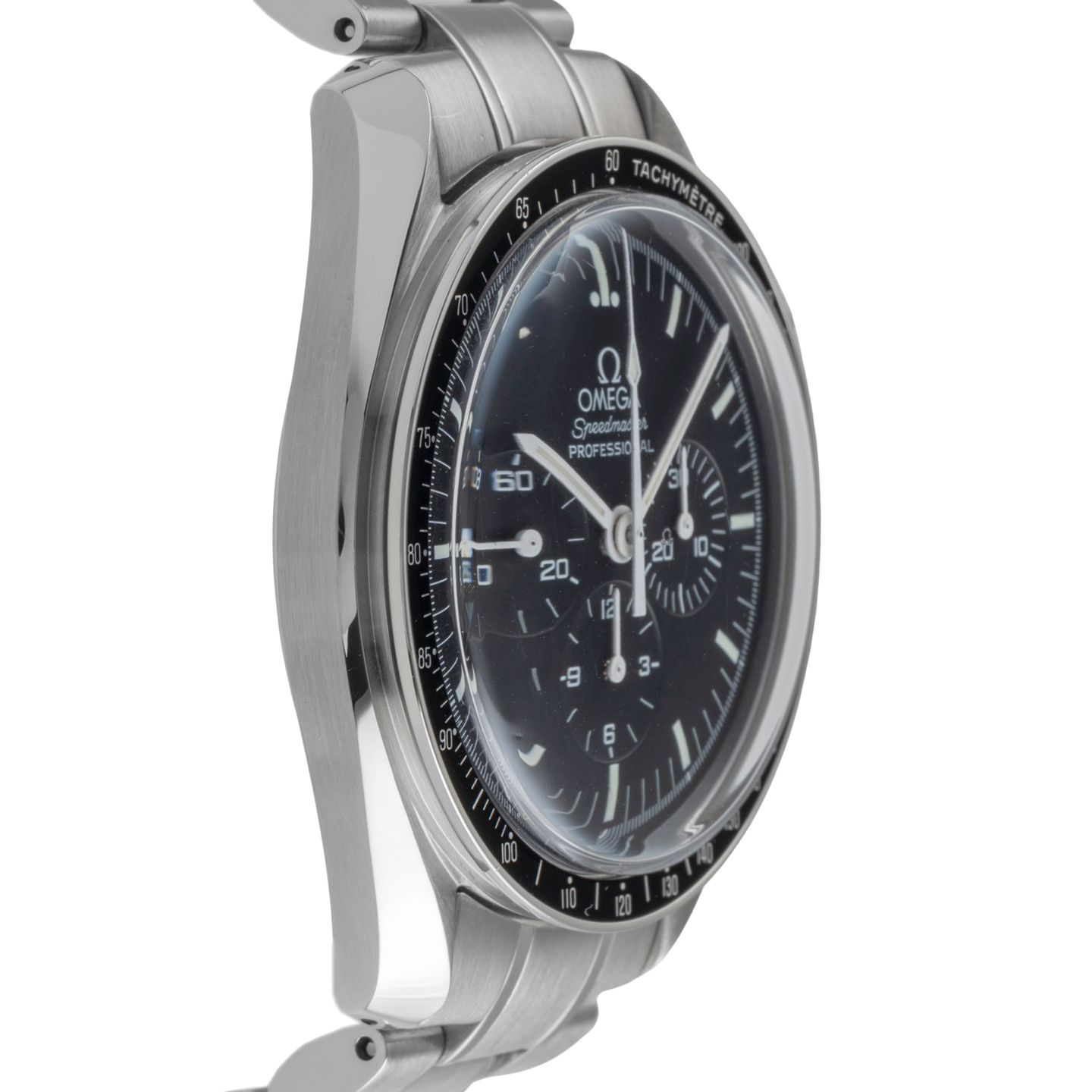 Omega Speedmaster Professional Moonwatch 3570.50.00 (Onbekend (willekeurig serienummer)) - Zwart wijzerplaat 42mm Staal (7/8)