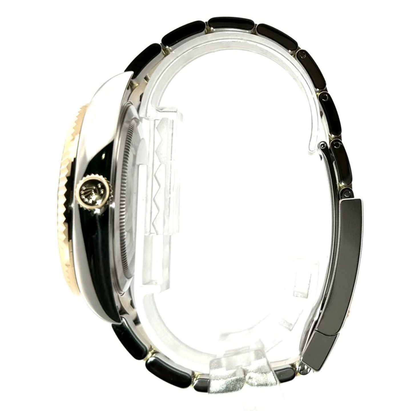 Rolex Sky-Dweller 326933 (2022) - Black dial 42 mm Gold/Steel case (5/8)