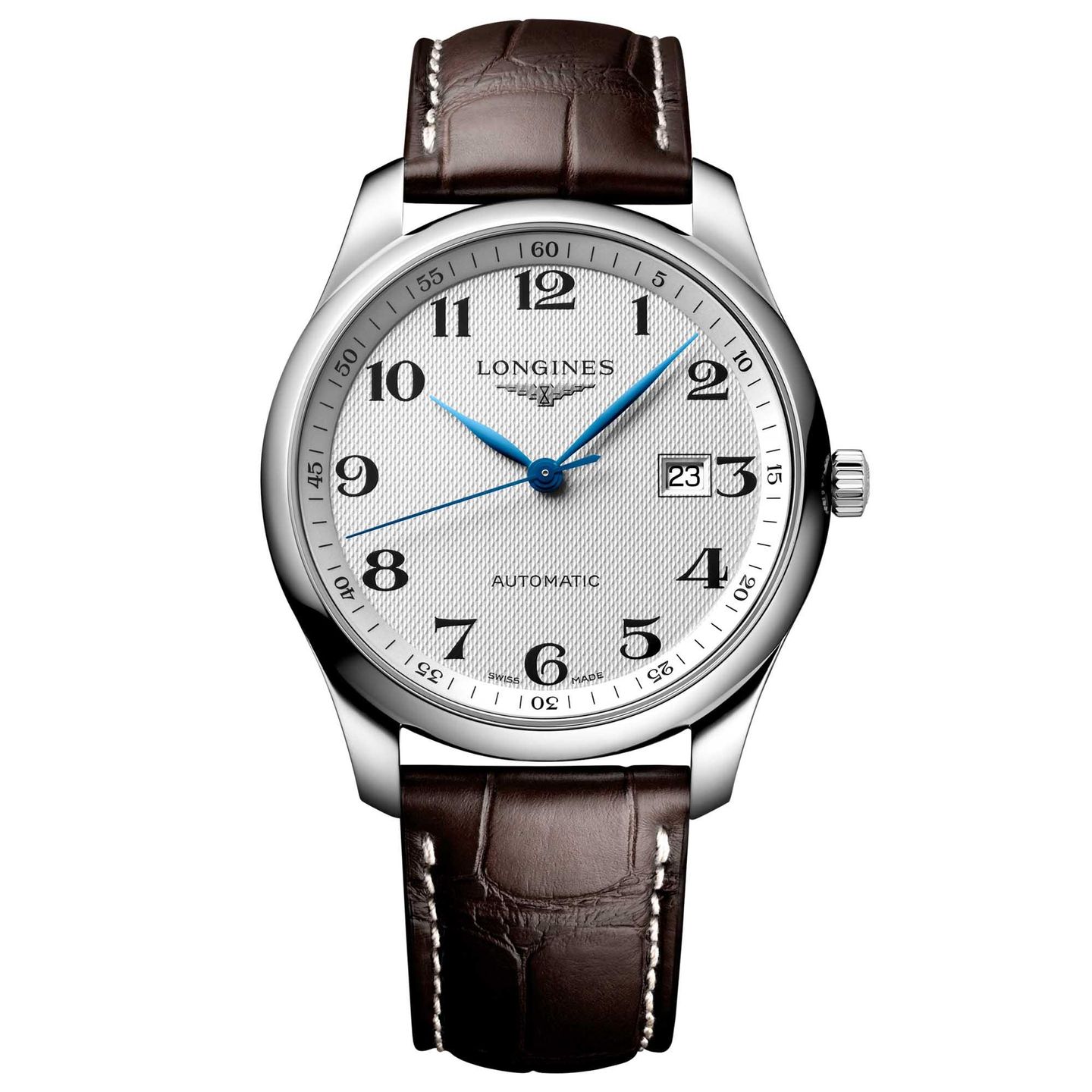 Longines Master Collection L2.893.4.78.3 (2024) - Zilver wijzerplaat 42mm Staal (1/1)