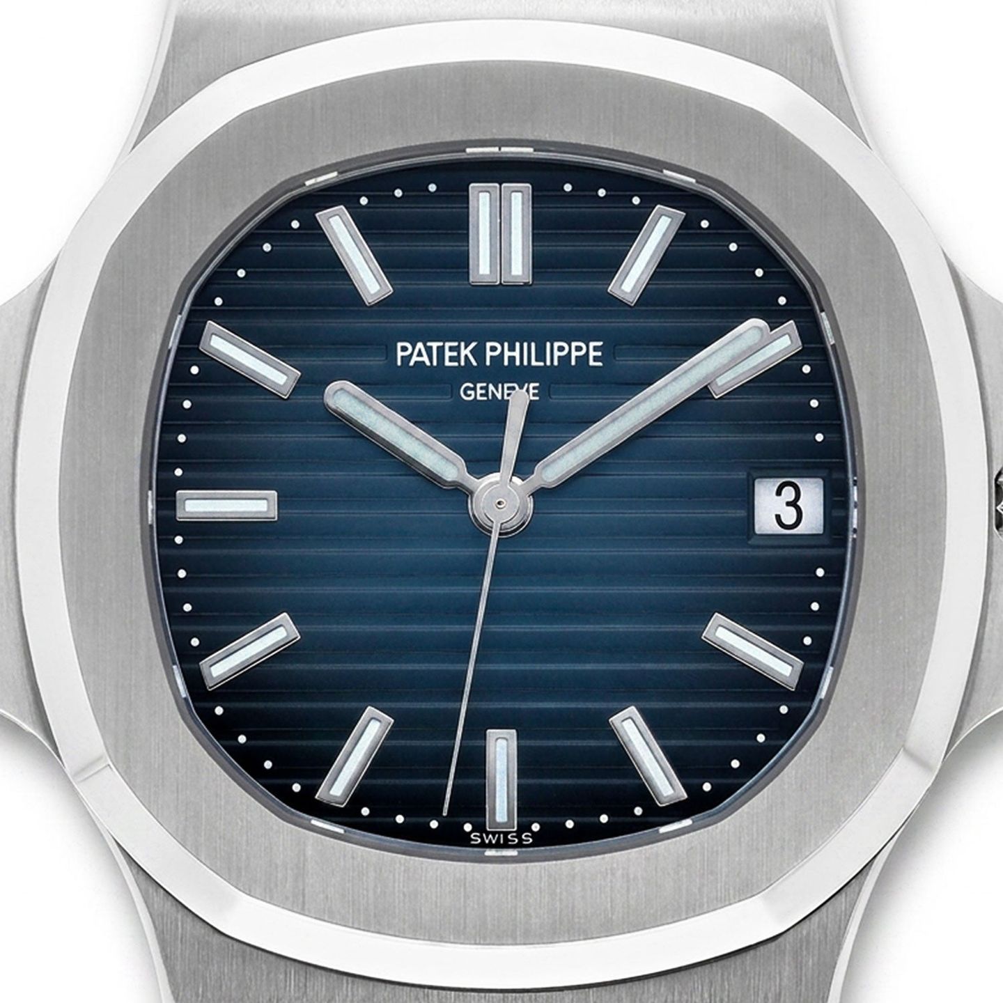 Patek Philippe Nautilus 5711/1A-001 (2019) - Blue dial 40 mm Steel case (2/3)