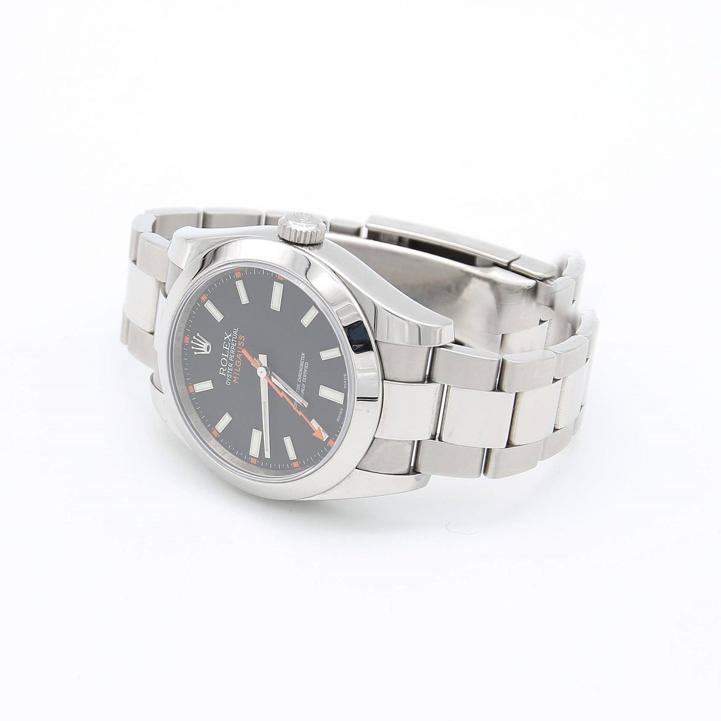 Rolex Milgauss 116400 (Unknown (random serial)) - 40 mm Steel case (2/6)