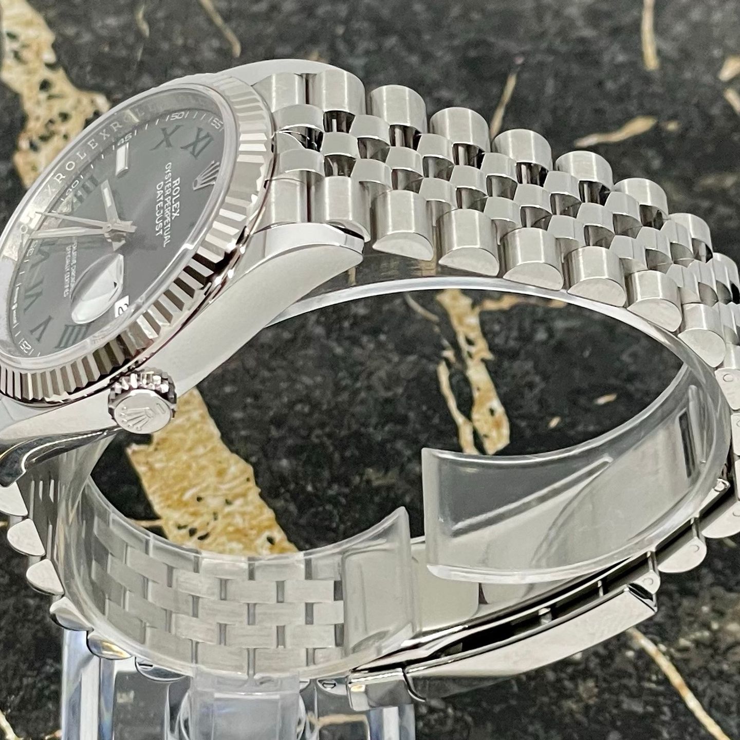 Rolex Datejust 36 126234 (2025) - Grey dial 36 mm Steel case (5/8)