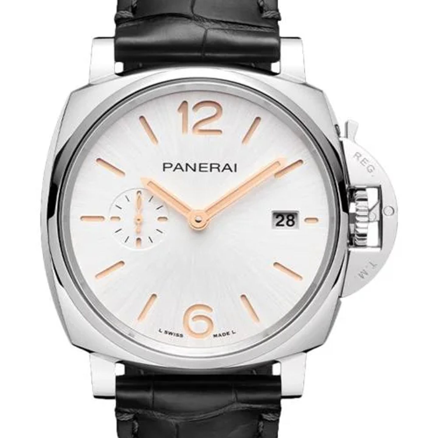 Panerai Luminor Due PAM01388 (2026) - Wit wijzerplaat 42mm Staal (1/1)