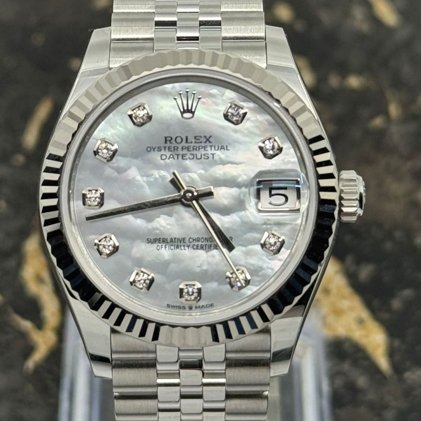 Rolex Datejust 31 278274 (2026) - Parelmoer wijzerplaat 31mm Staal (2/8)