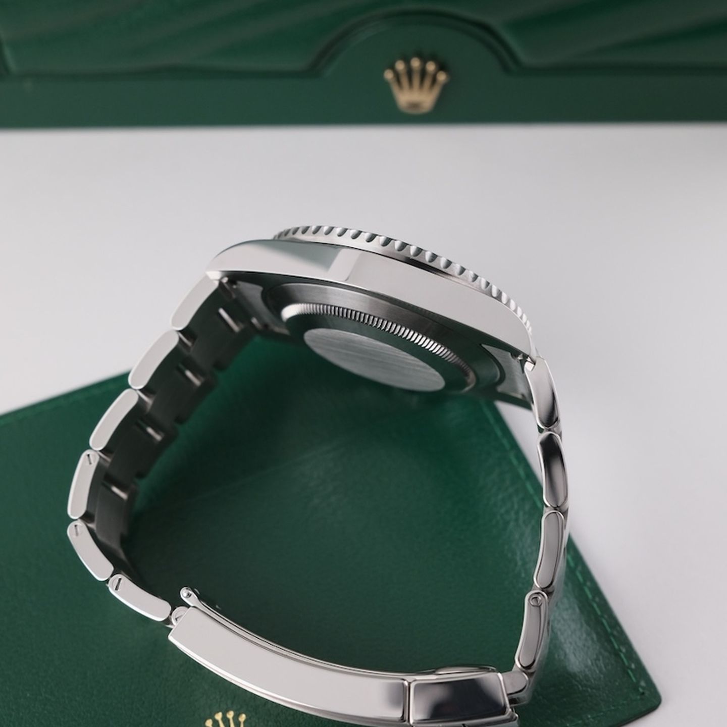 Rolex Submariner No Date 114060 (2019) - Black dial 40 mm Steel case (7/8)
