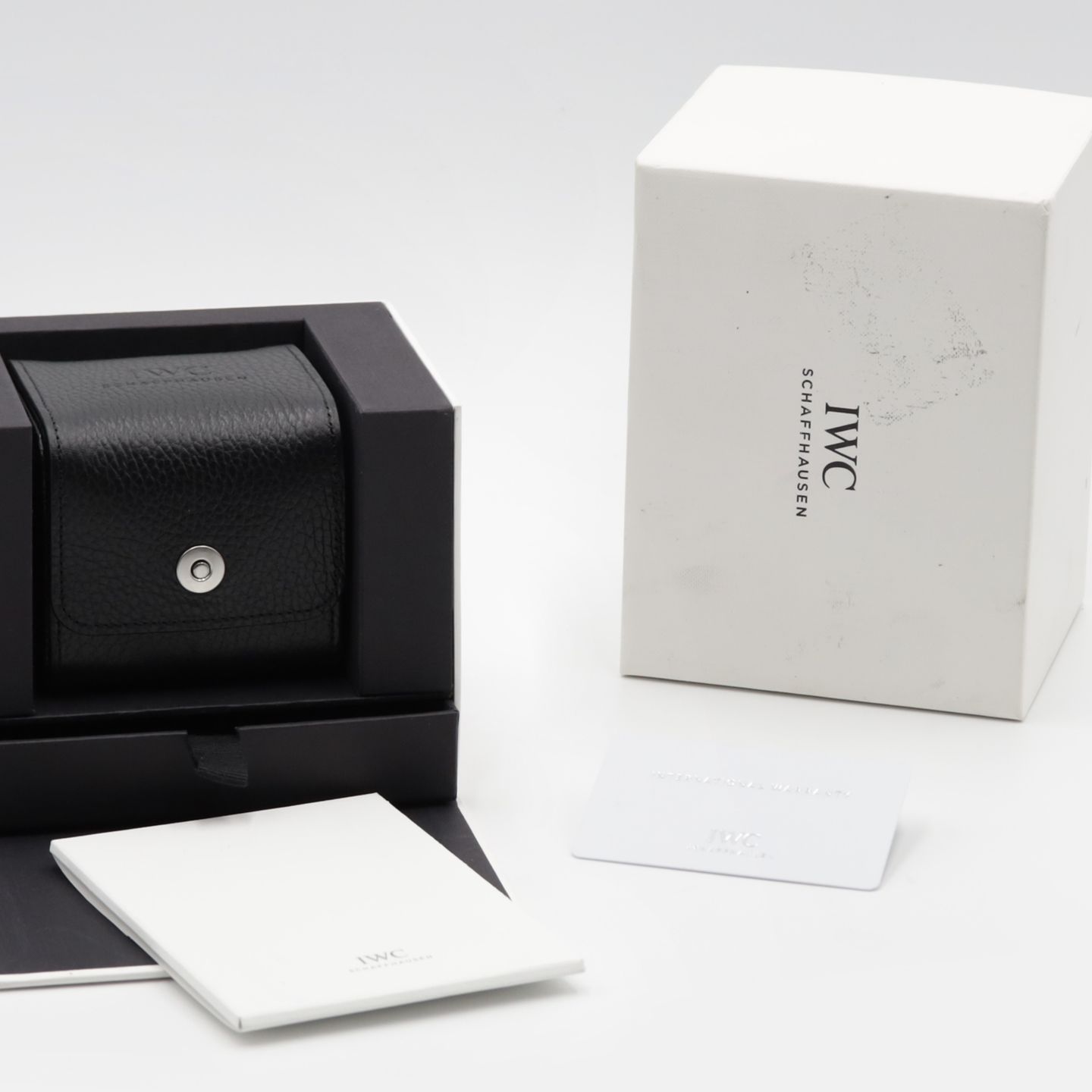 IWC Portuguese Chronograph IW371447 (Unknown (random serial)) - Black dial 41 mm Steel case (8/8)