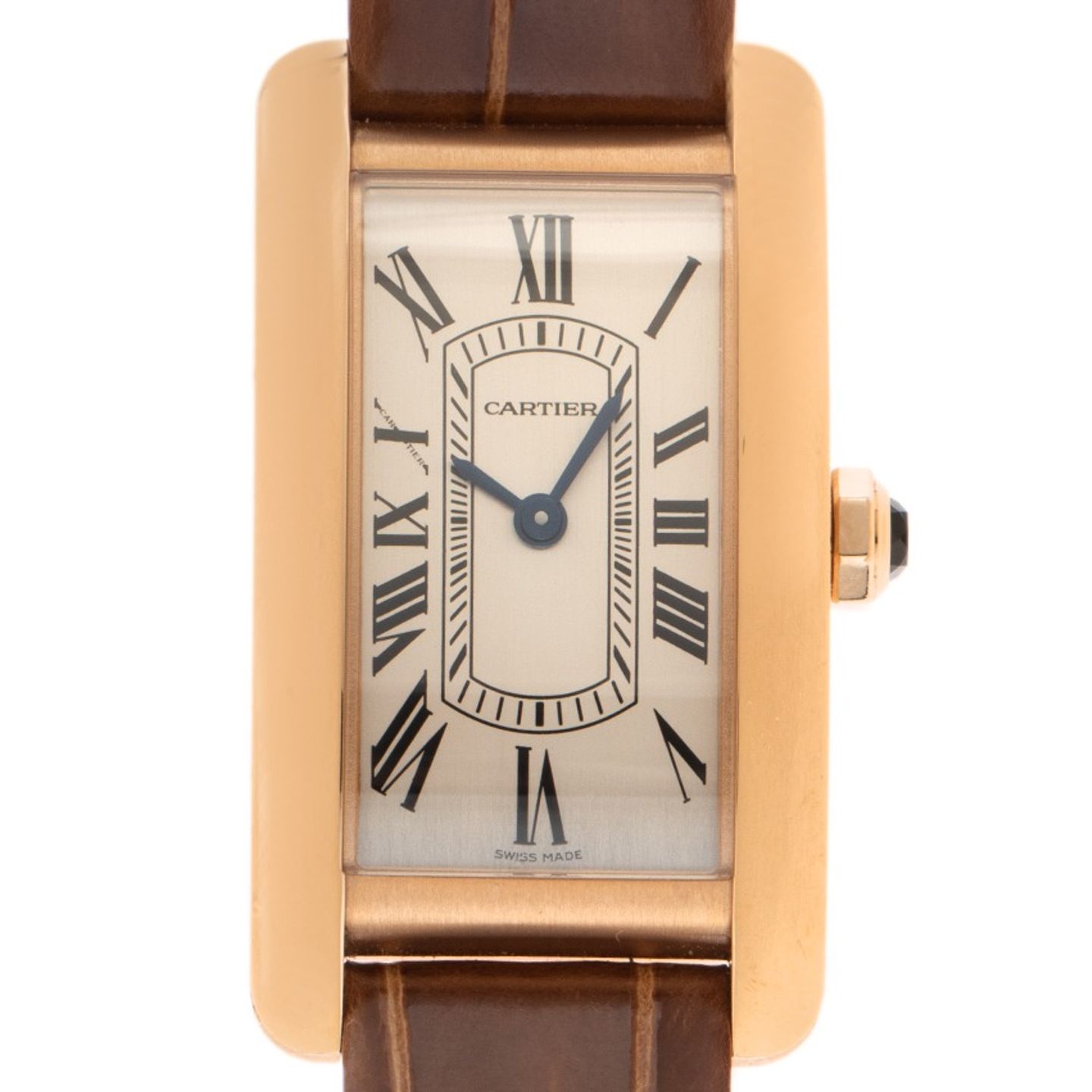 Cartier Tank Américaine WGTA0133 (2025) - Silver dial Rose Gold case (1/7)