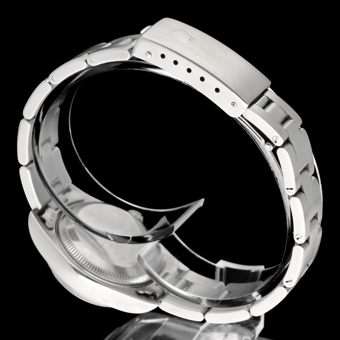 Rolex Oyster Perpetual Lady Date 79160 (2002) - 26mm Staal (7/7)