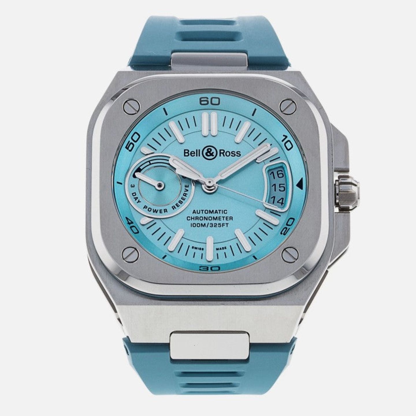 Bell & Ross Unknown BRX5R-IB-ST/SRB (2025) - Blue dial 42 mm Steel case (1/1)