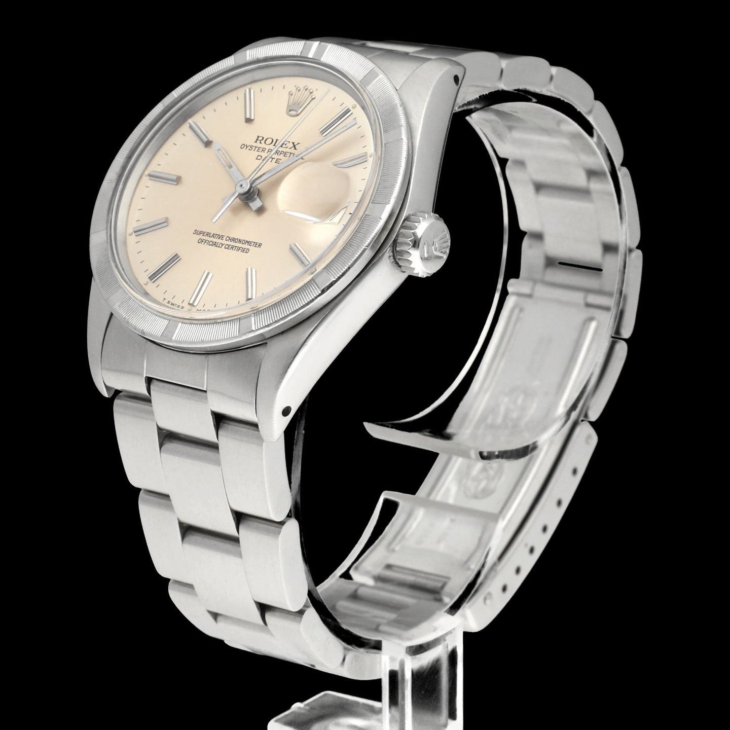 Rolex Oyster Perpetual Date 1501 (1969) - Silver dial 34 mm Steel case (4/7)