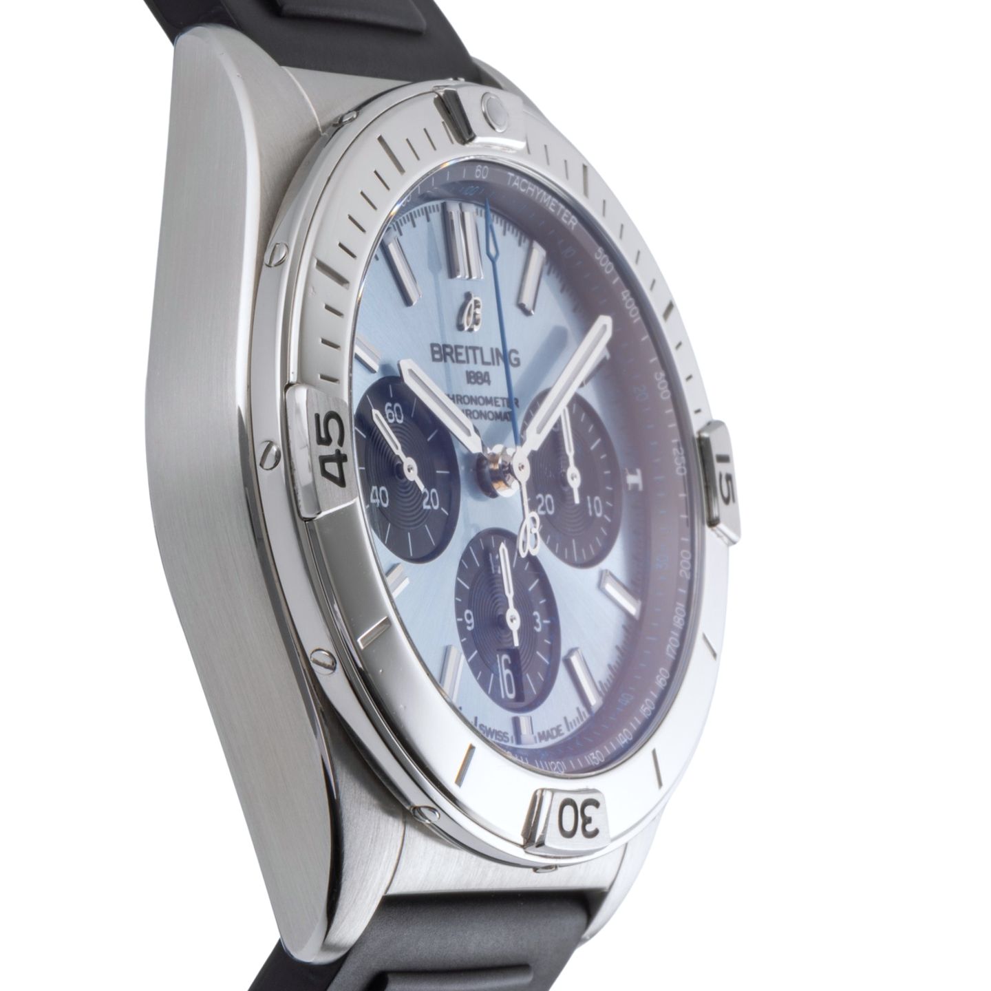 Breitling Chronomat 42 PB0134101C1S1 (2021) - Blauw wijzerplaat 42mm Staal (7/8)