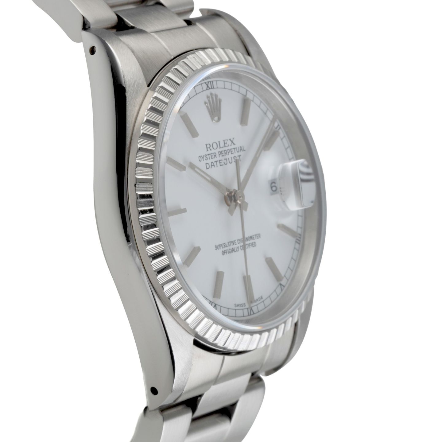 Rolex Datejust 36 16220 (1987) - 36 mm Steel case (7/8)