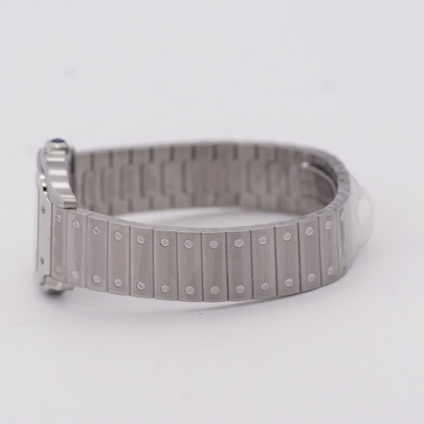 Cartier Santos Dumont WSSA0082 (2025) - Zilver wijzerplaat 27mm Staal (7/8)