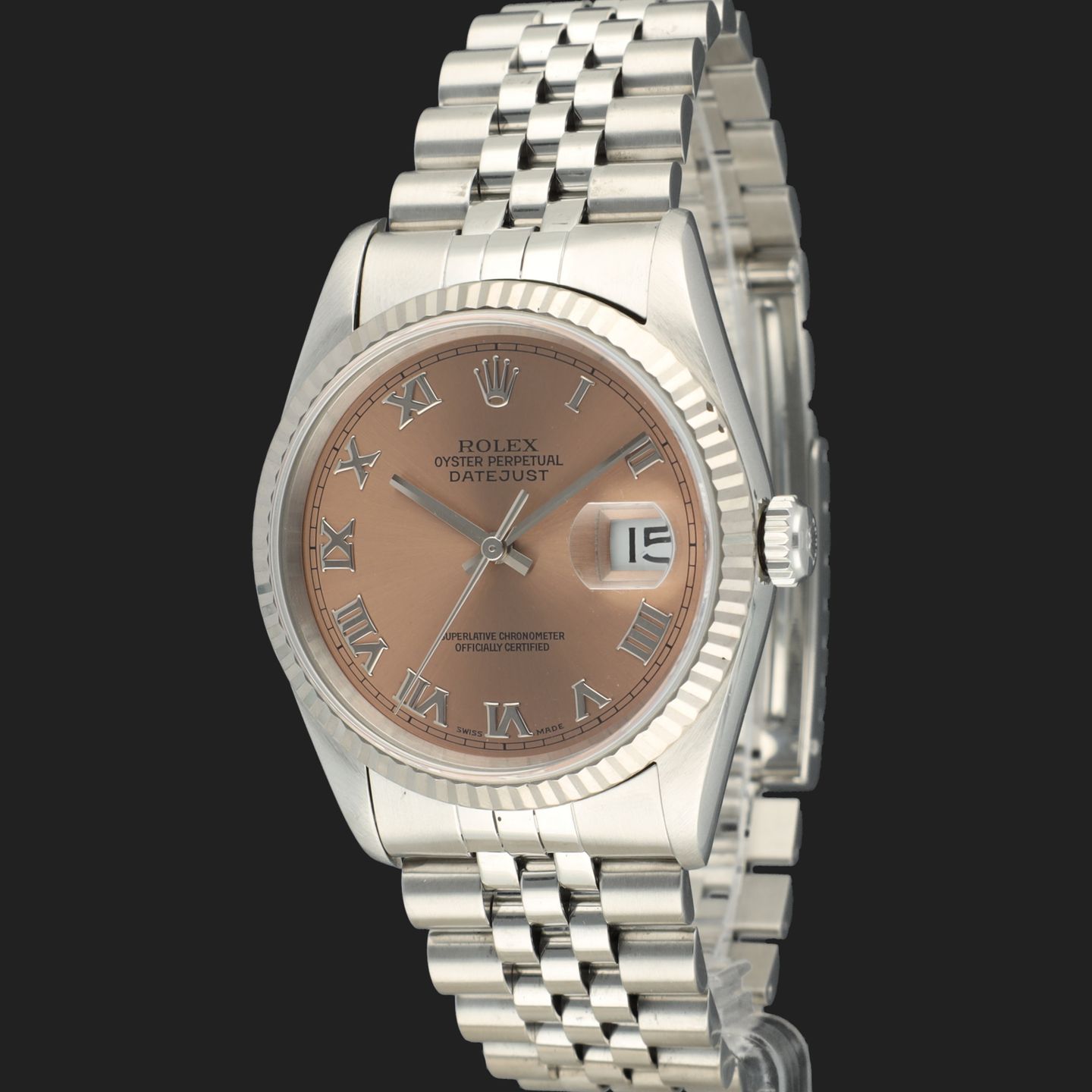 Rolex Datejust 36 16234 (1998) - 36mm Staal (1/8)
