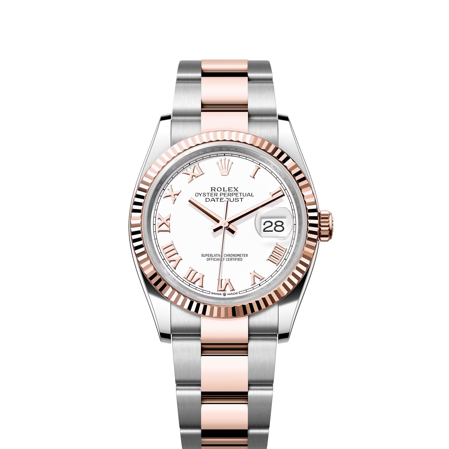 Rolex Datejust 36 126231 (2024) - Wit wijzerplaat 36mm Staal (1/1)