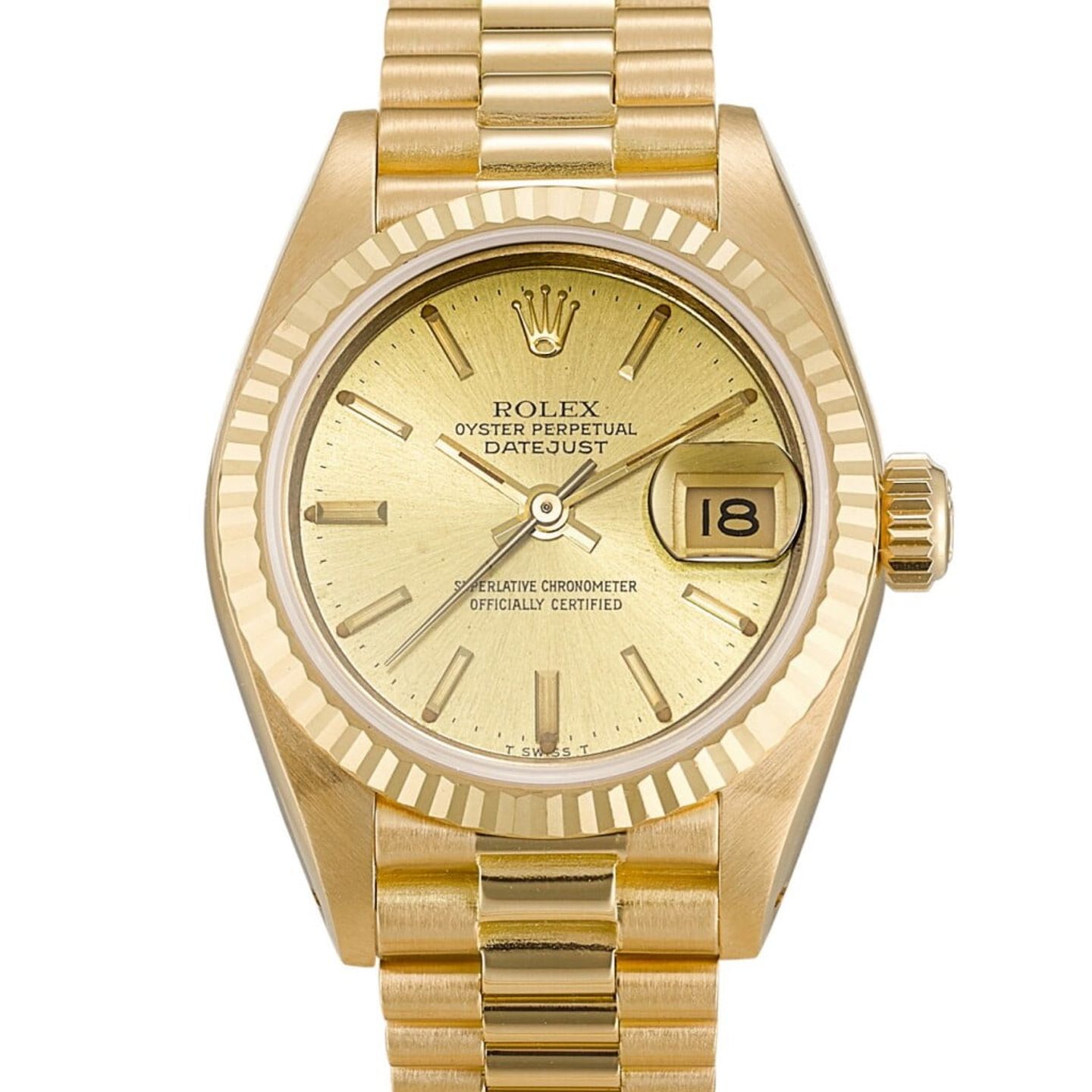 Rolex Lady-Datejust 69178 (Onbekend (willekeurig serienummer)) - 26mm Geelgoud (1/1)