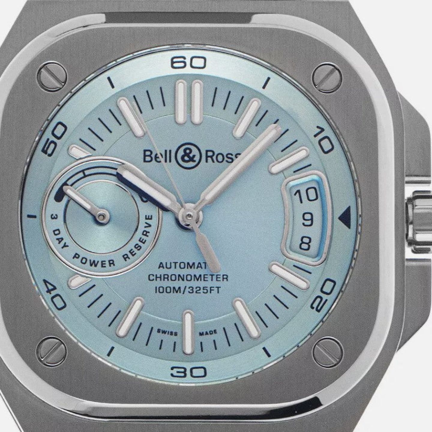 Bell & Ross Unknown BRX5R-IB-ST/SST (2025) - Blauw wijzerplaat 42mm Staal (1/1)