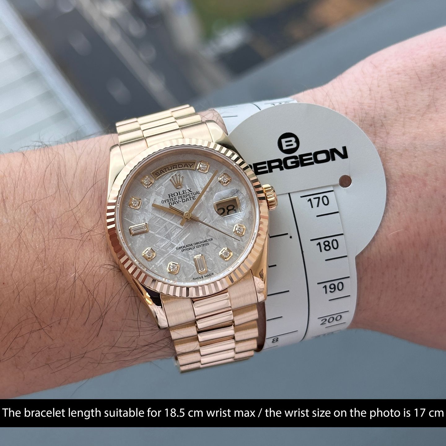 Rolex Day-Date 36 118238 (2004) - Silver dial 36 mm Yellow Gold case (2/8)