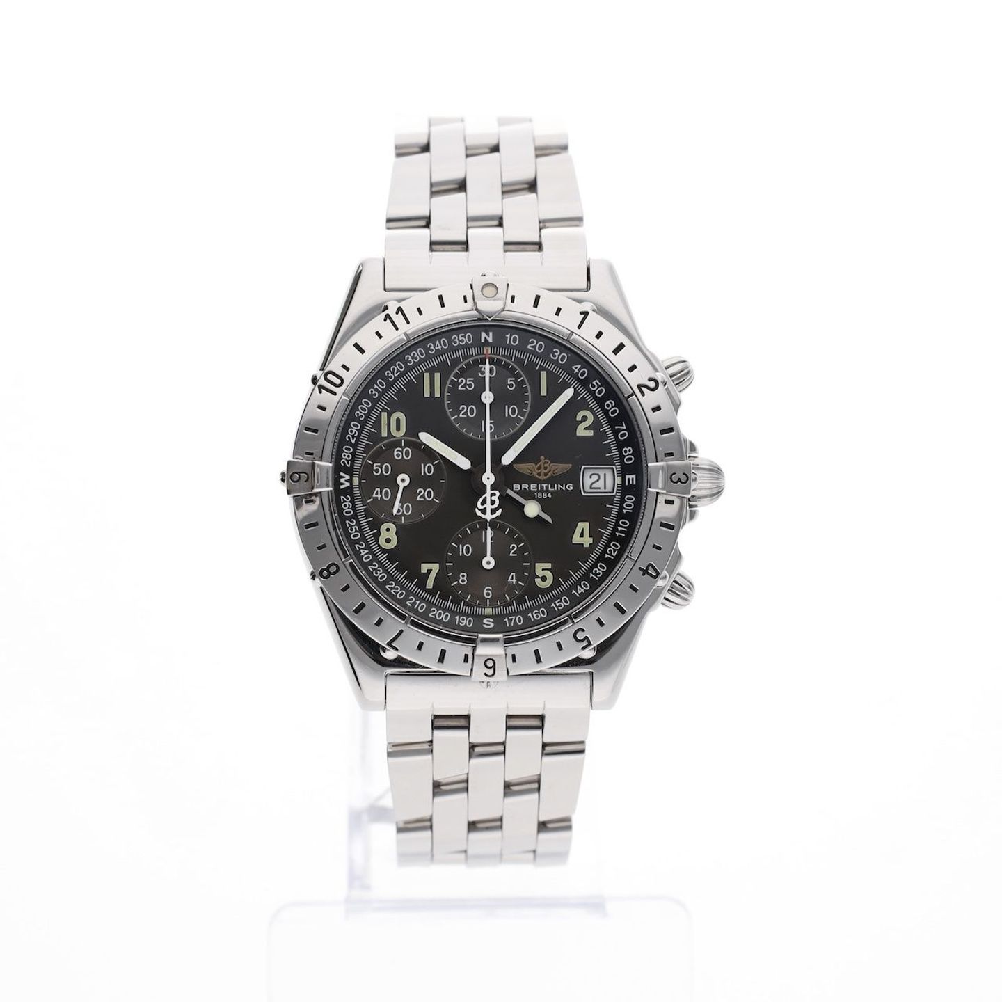 Breitling Chronomat A20048 (1994) - 39mm Staal (1/8)