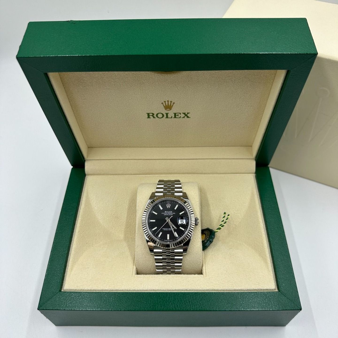 Rolex Datejust 41 126334 (2023) - Zwart wijzerplaat 41mm Staal (4/8)