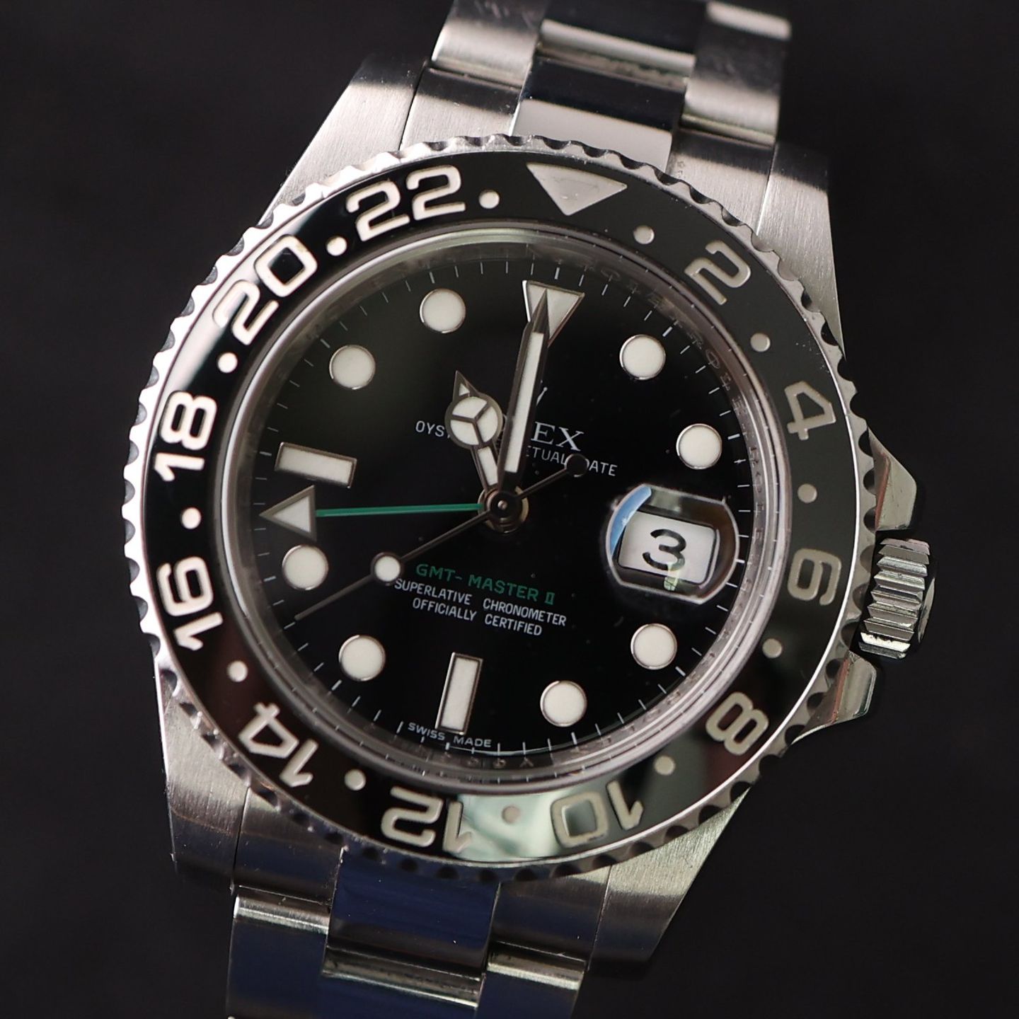 Rolex GMT-Master II 116710LN (2009) - Black dial 40 mm Steel case (5/6)