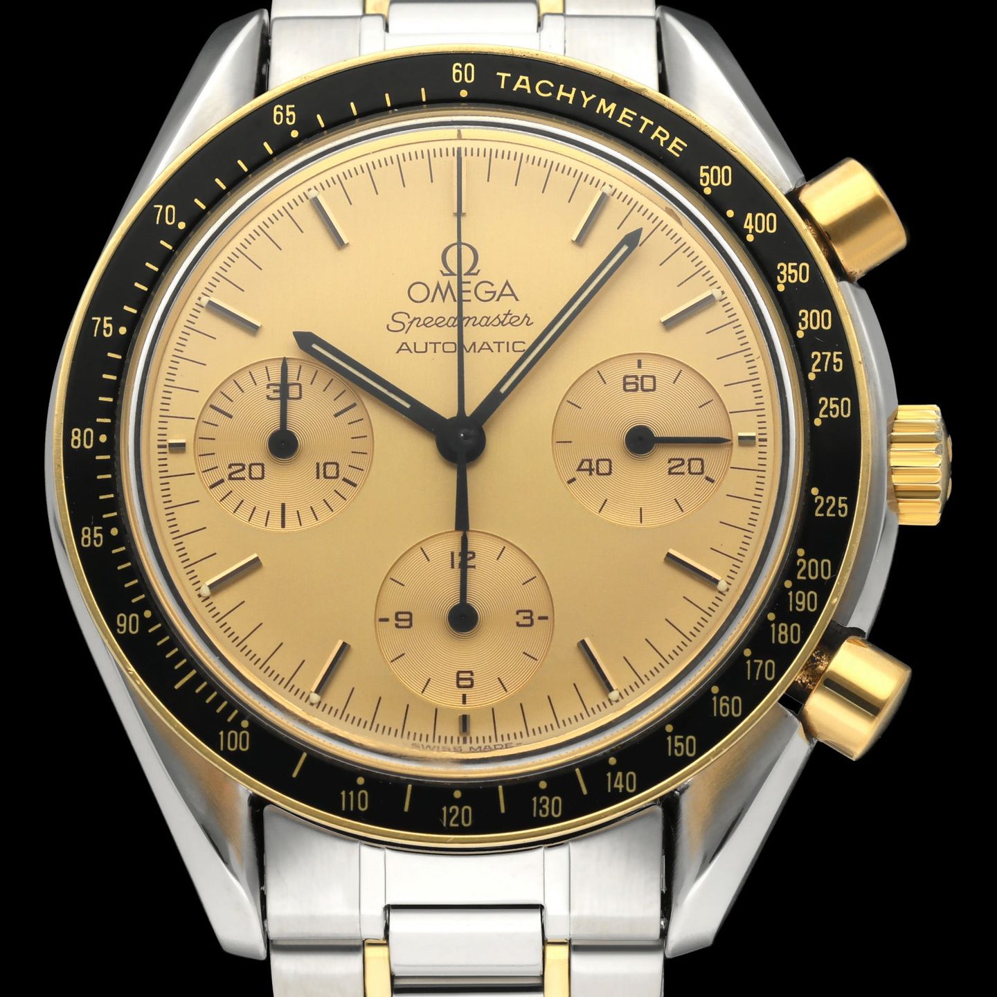 Omega Speedmaster 3310.10 (1993) - 39 mm Gold/Steel case (1/8)