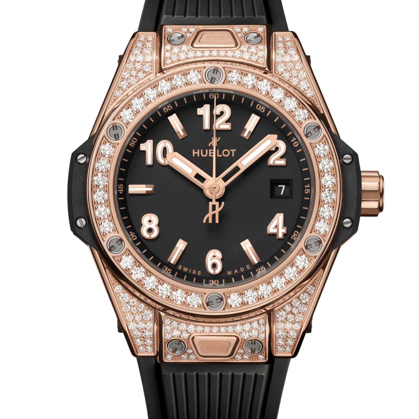 Hublot Big Bang 485.OX.1180.RX.1604 (2025) - Black dial 33 mm Rose Gold case (1/1)