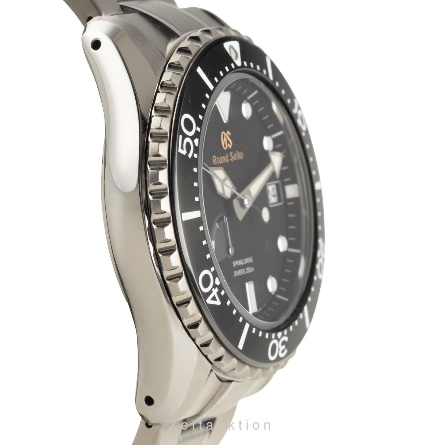 Grand Seiko Sport Collection SBGA463 (Unknown (random serial)) - Black dial Titanium case (6/8)