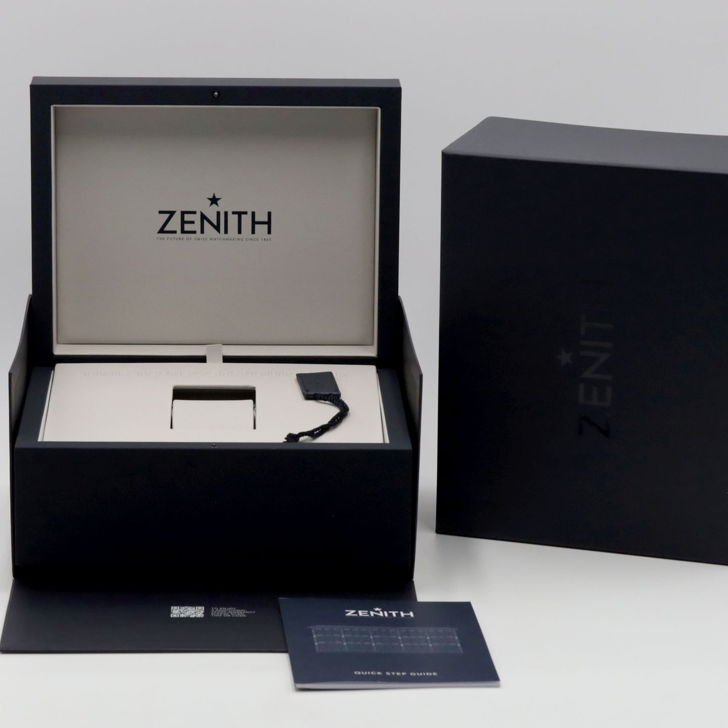 Zenith Pilot 03.2240.4069/21.C803 (2016) - Zwart wijzerplaat 43mm Staal (8/8)