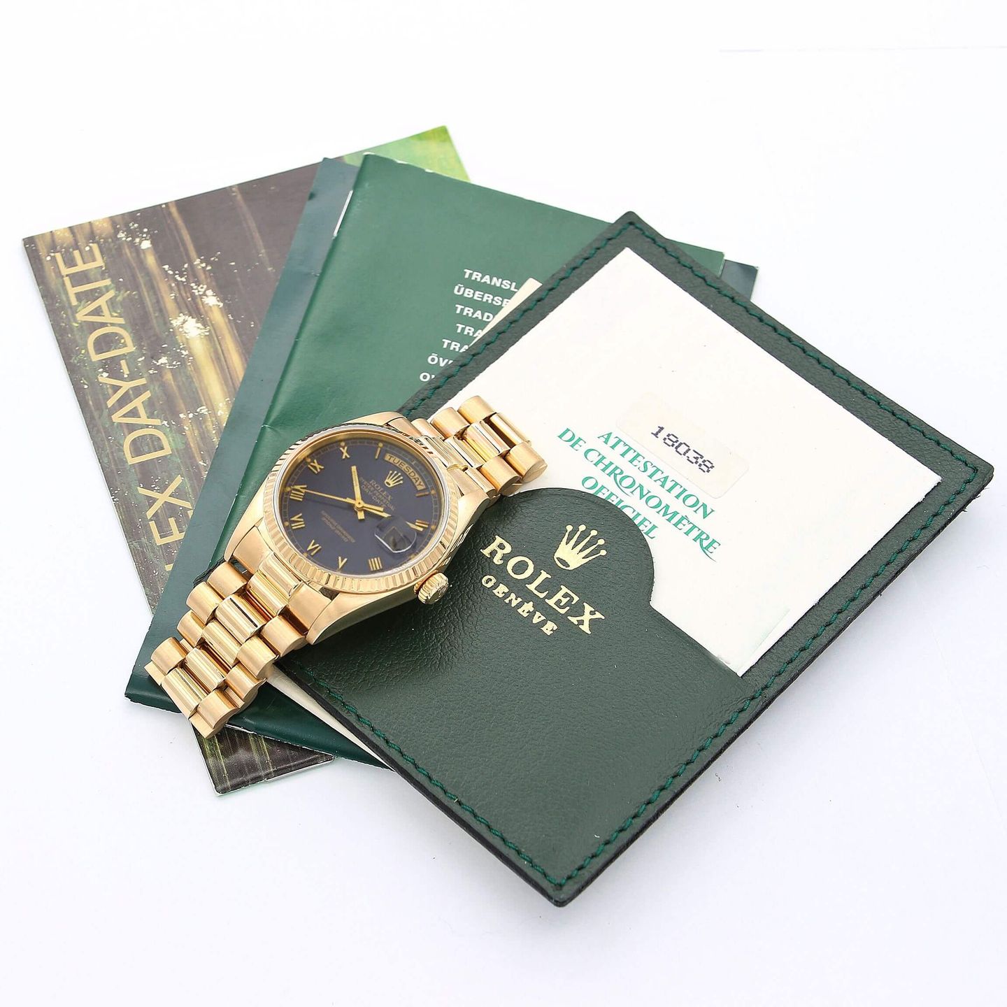 Rolex Day-Date 36 18038 (Unknown (random serial)) - 36 mm Yellow Gold case (4/6)