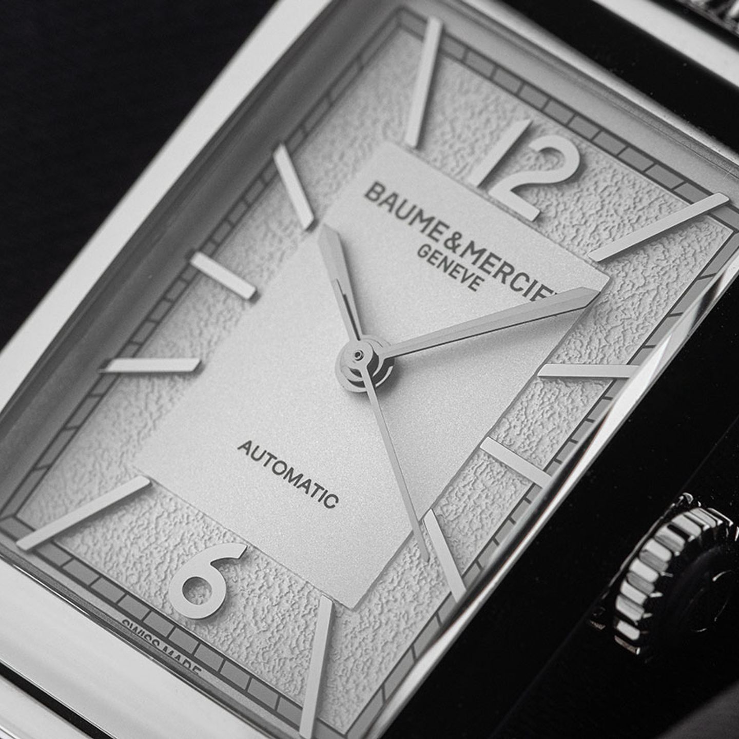 Baume & Mercier Hampton M0A10672 (2025) - Zilver wijzerplaat 43mm Staal (3/7)