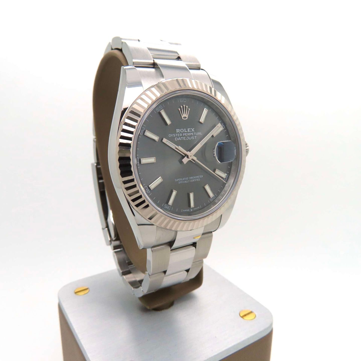 Rolex Datejust 41 126334 (2021) - Grey dial 41 mm Steel case (2/7)