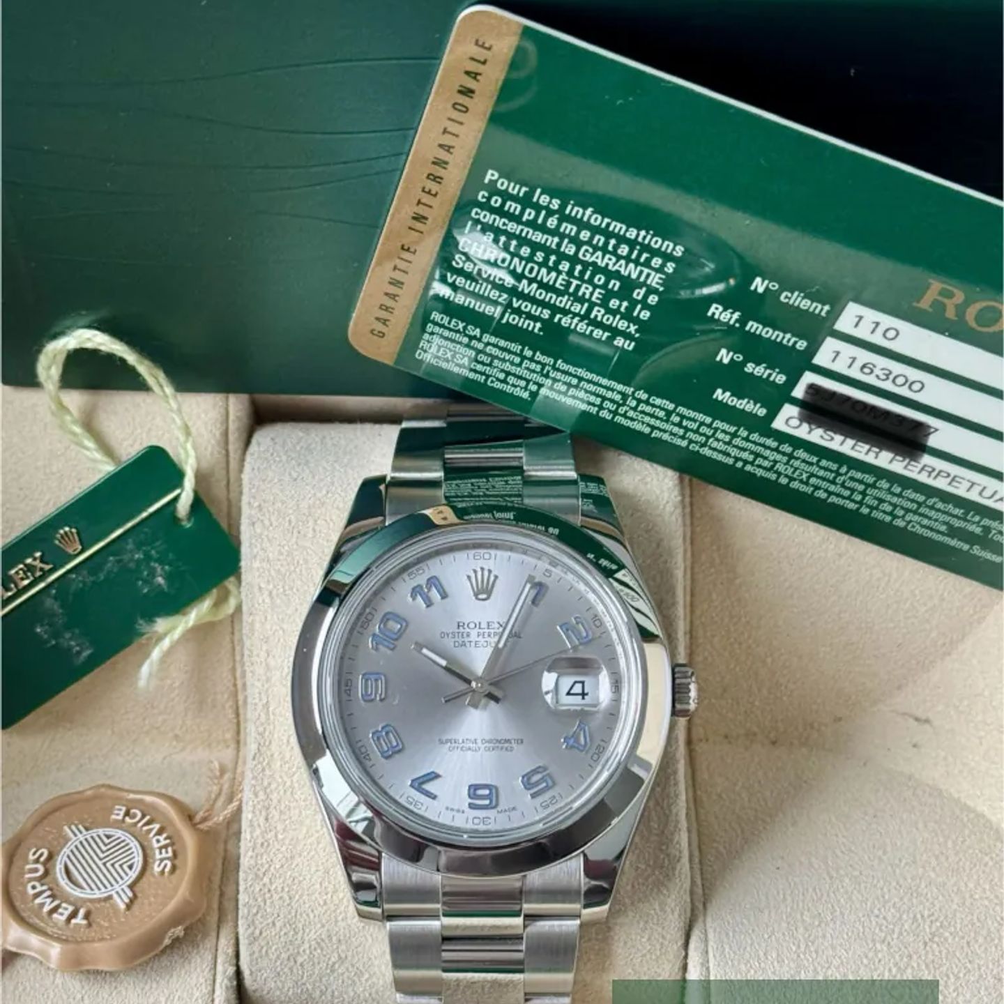 Rolex Datejust II 116300 - (7/7)