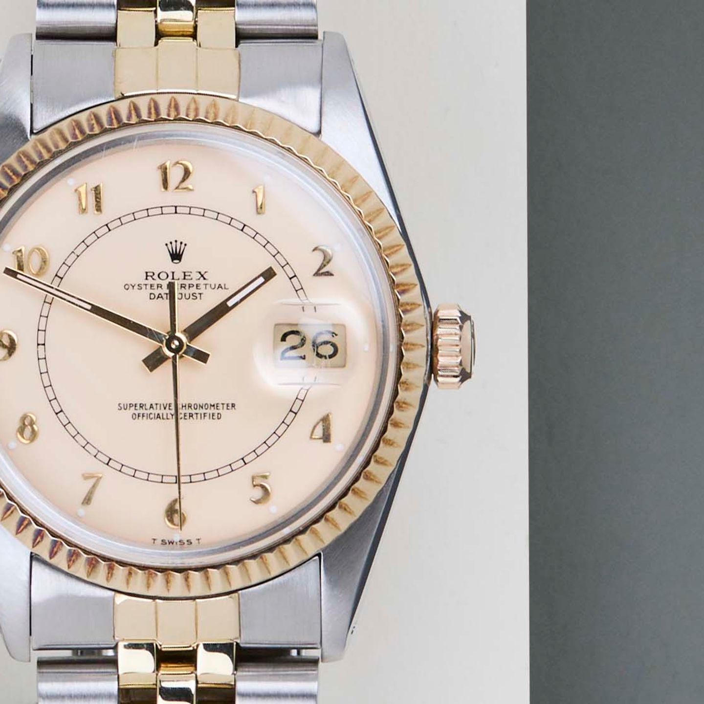 Rolex Datejust 36 16013 (1981) - 36 mm Gold/Steel case (5/6)