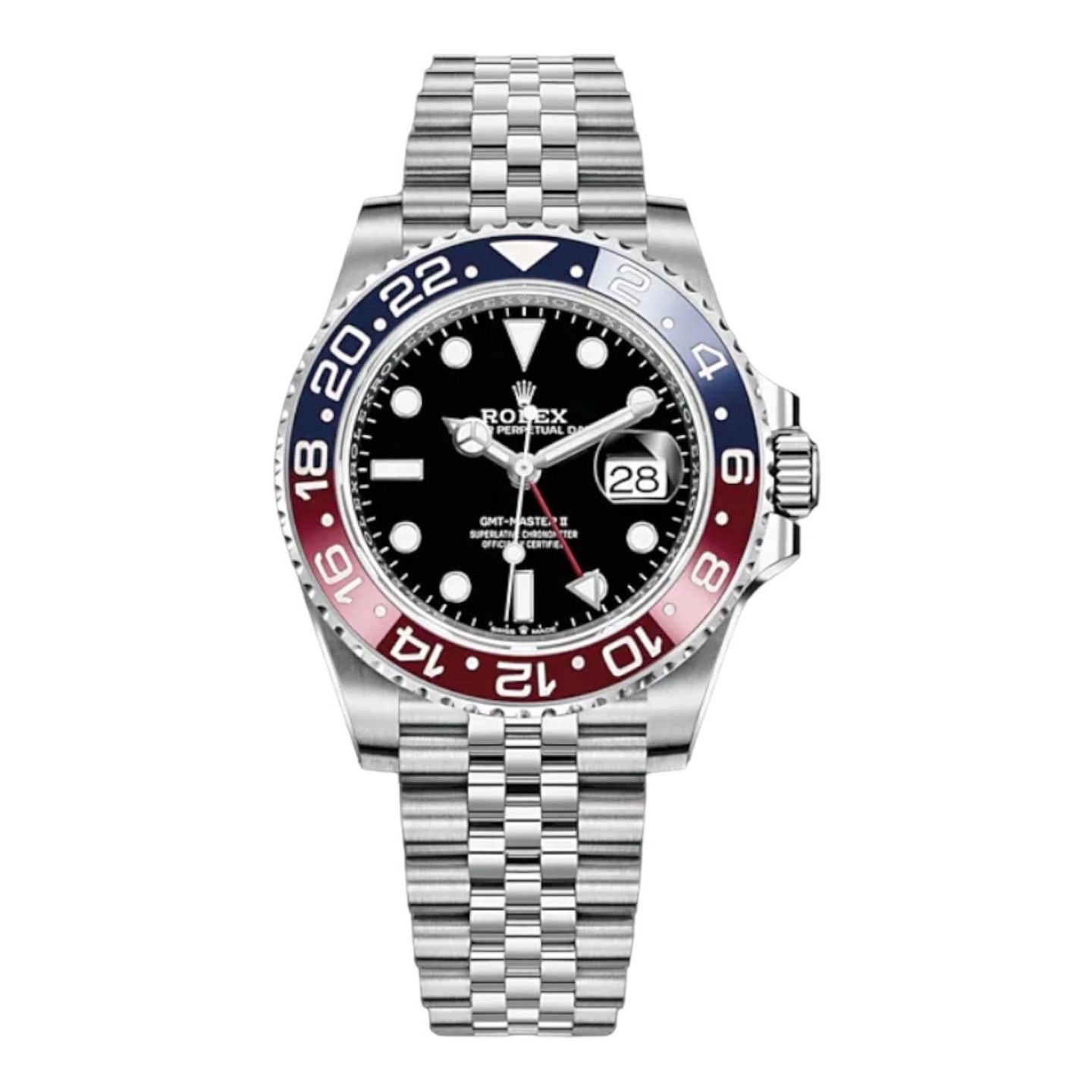 Rolex GMT-Master II 126710BLRO (2024) - Zwart wijzerplaat 40mm Staal (1/5)