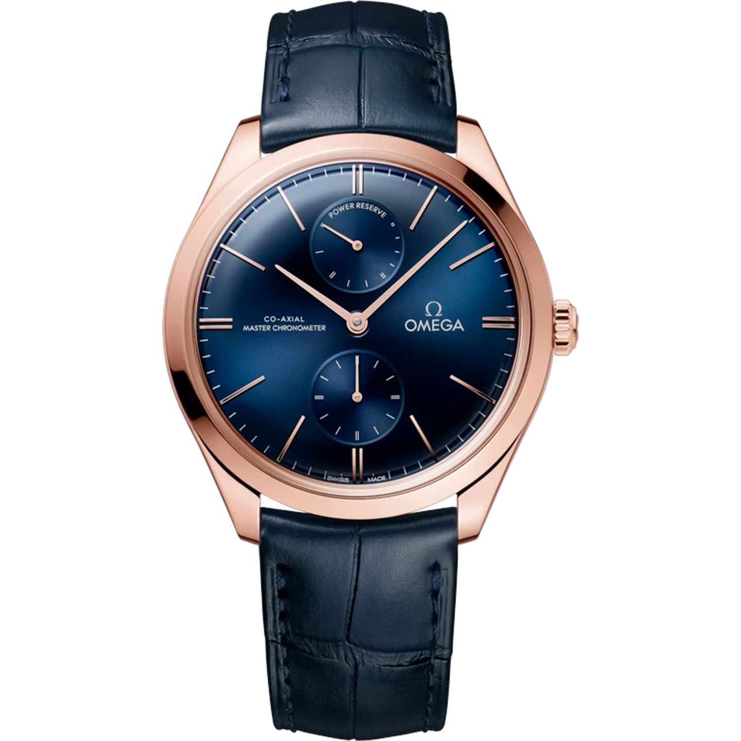 Omega De Ville Trésor 435.53.40.22.03.001 (2025) - Blauw wijzerplaat 40mm Roségoud (1/1)