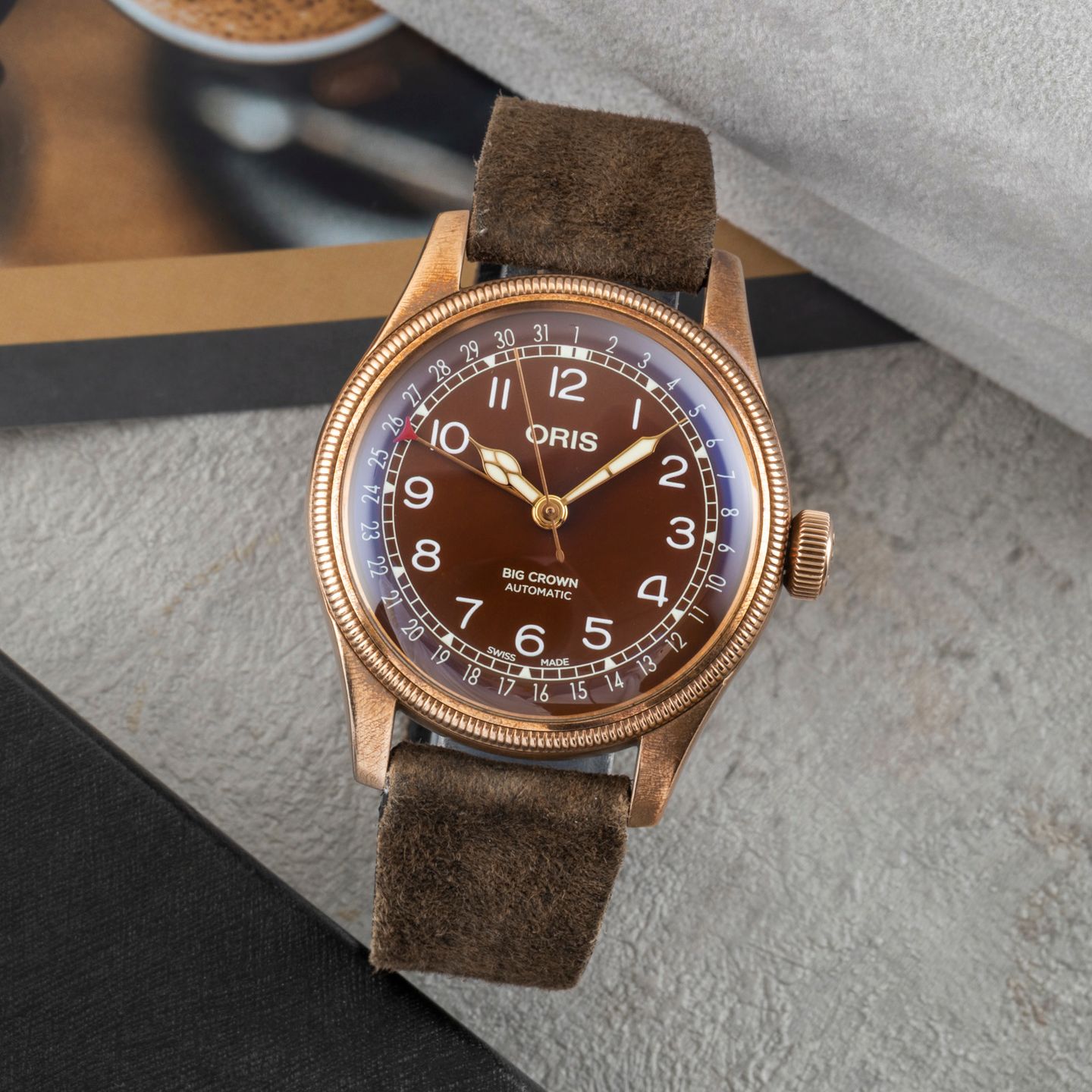 Oris Big Crown Pointer Date 01 754 7741 3166-07 5 20 74BR - (1/8)