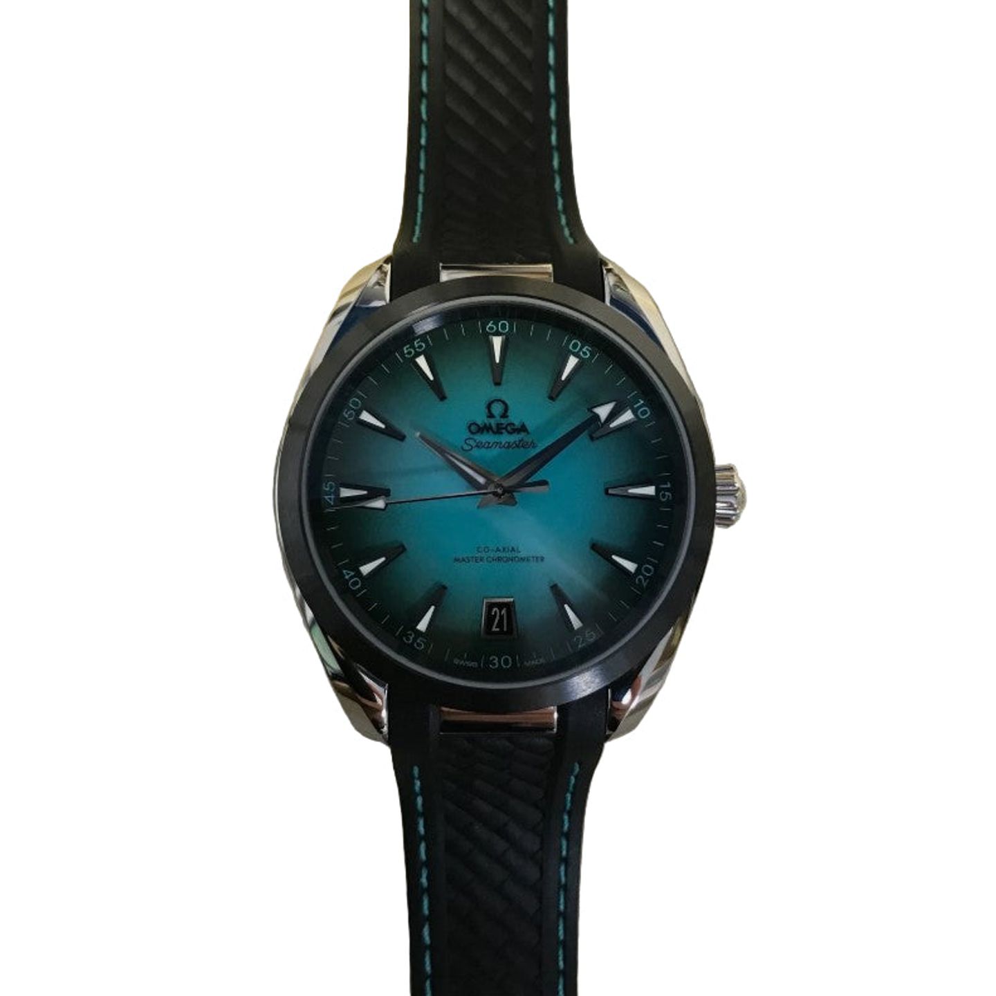 Omega Seamaster Aqua Terra 220.32.41.21.03.001 (2025) - Turquoise wijzerplaat 41mm Staal (1/1)