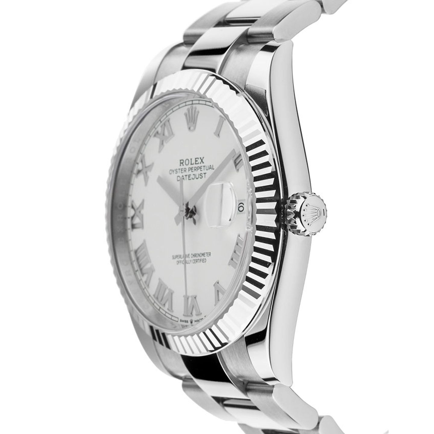 Rolex Datejust 41 126334 (2024) - White dial 41 mm Steel case (4/7)